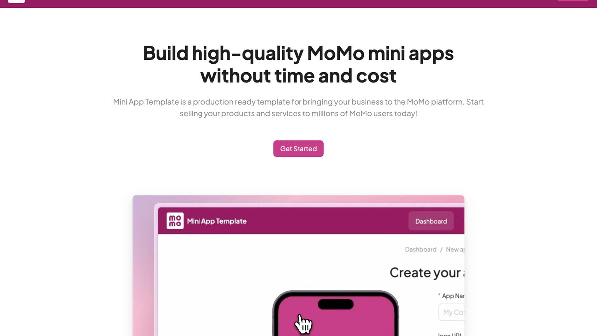 Mini App Template Platform
