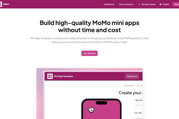 Mini App Template Platform